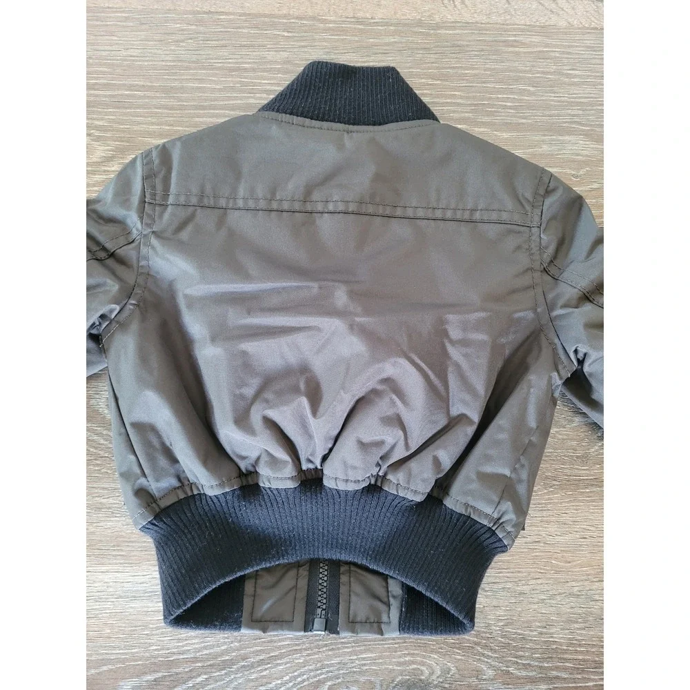 Urban Republic Baby Bomber Jacket 12M‎ Full Zip Pockets Gray Kids Outerwear #7